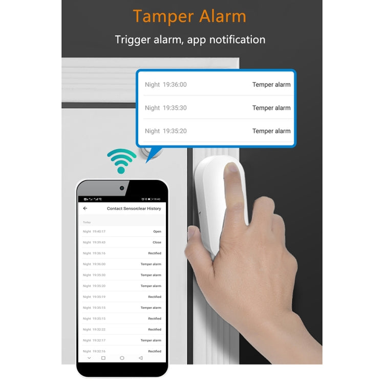 PB-69W WIFI Smart Wireless Magnetic Door and Window Sensor, PB-69W PB-69W WIFI Smart Wireless Magnetic Door and Window Sensor, PB-69W